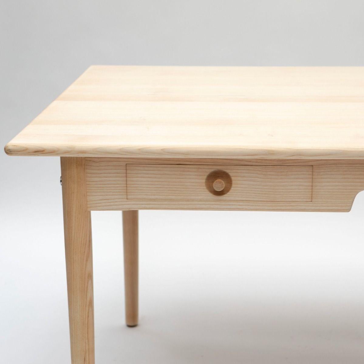 Hans J. Wegner Modell PP 312 Eschenholz-Schreibtisch, entworfen für PP Møbler, 1980'. im Angebot 8