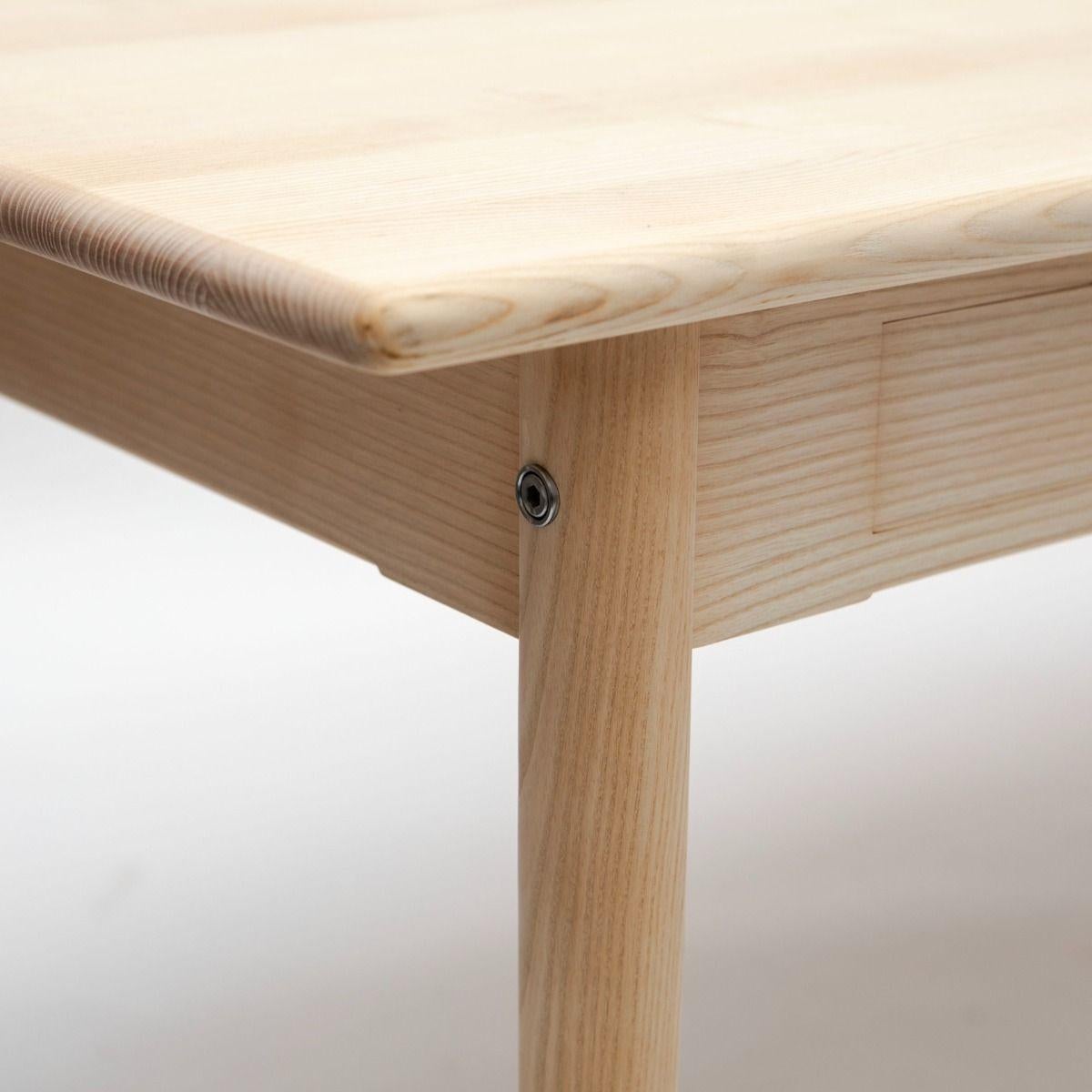 Hans J. Wegner Modell PP 312 Eschenholz-Schreibtisch, entworfen für PP Møbler, 1980'. im Angebot 1