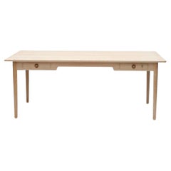 Hans J. Wegner Modell PP 312 Eschenholz-Schreibtisch, entworfen für PP Møbler, 1980'.