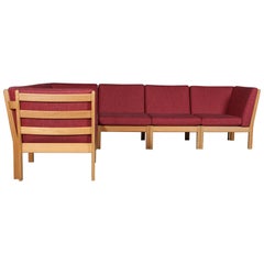 Hans J. Wegner, Modul Sofa, Kvadrat Wool and Oak