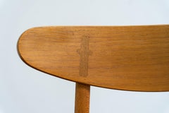 Hans J. Wegner Oak Chairs - CH30 for Carl Hansen & Son, Denmark, 1954