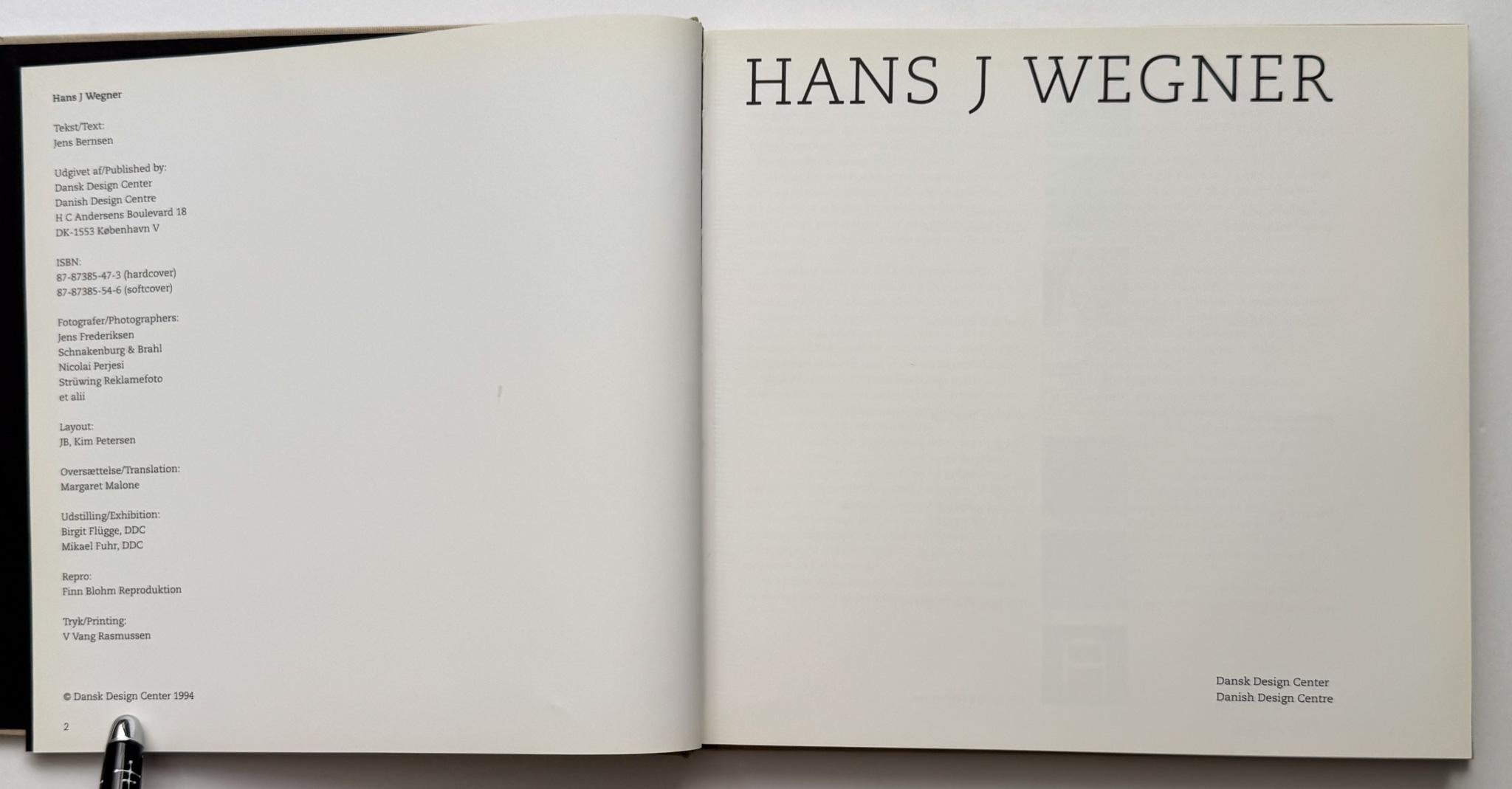 Hans J. Wegner Om Design en Bueno estado para la venta en New York, NY