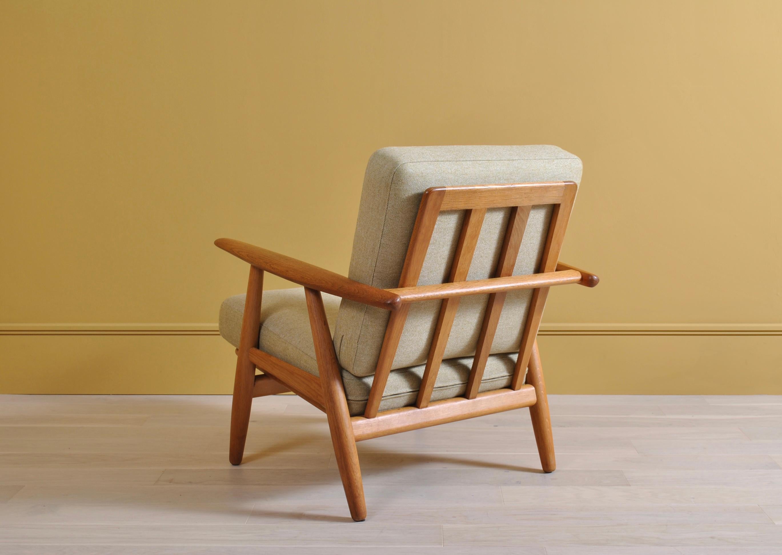 Mid-Century Modern Hans J Wegner, Original GE240 Cigar Chair