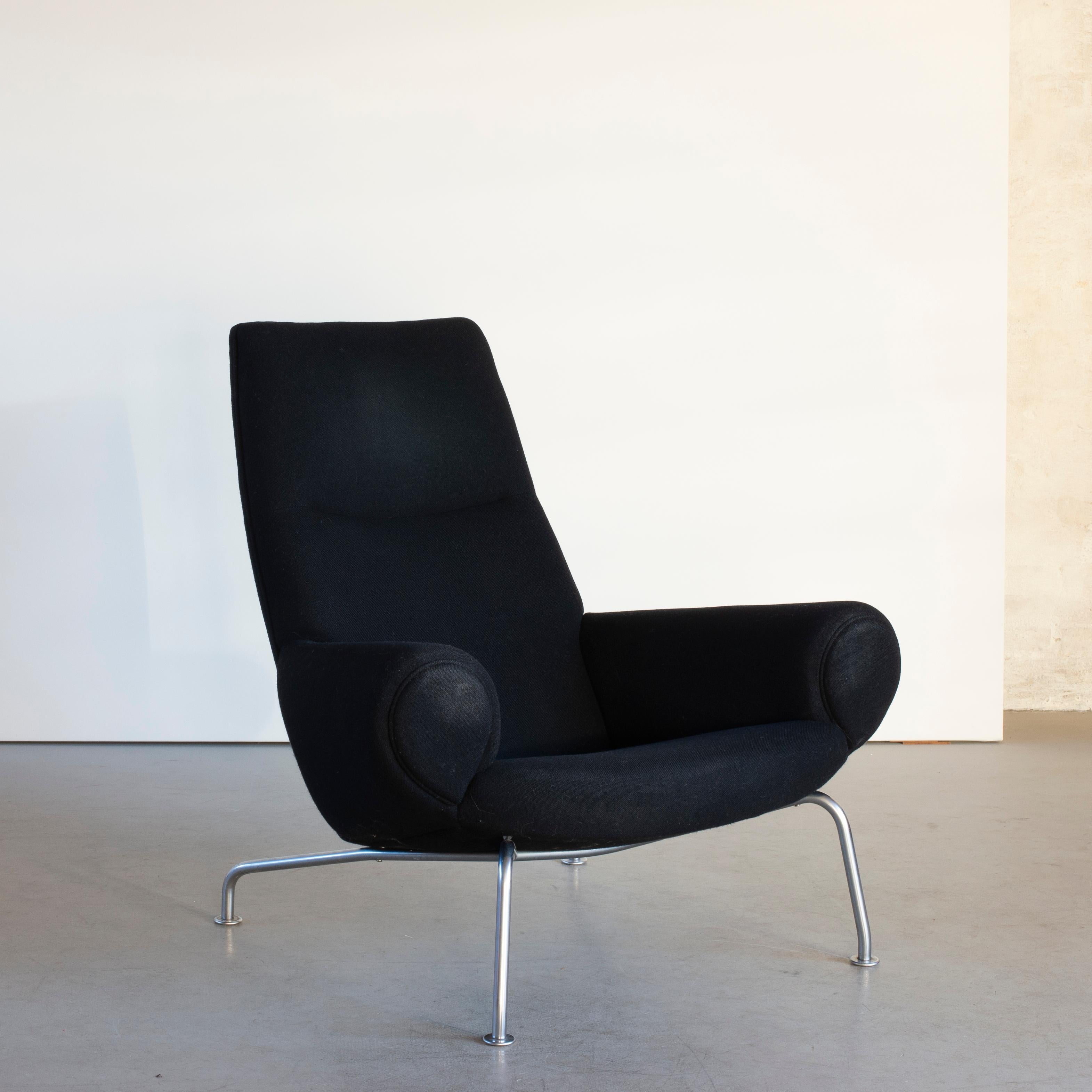 Scandinavian Modern Hans J. Wegner Ox-Chair Queen for Ap-Stolen For Sale
