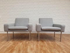 Danish design, Hans J. Wegner, pair of "Airport" armchairs, model AP 34/1