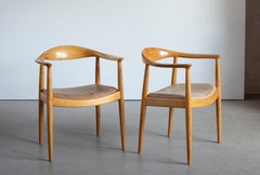 Hans J. Wegner: Zwei Sessel „The Chair“ für Johannes Hansen