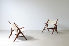 Hans Wegner pair of  armchairs