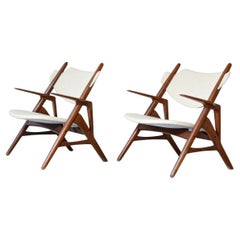 Hans Wegner pair of  armchairs