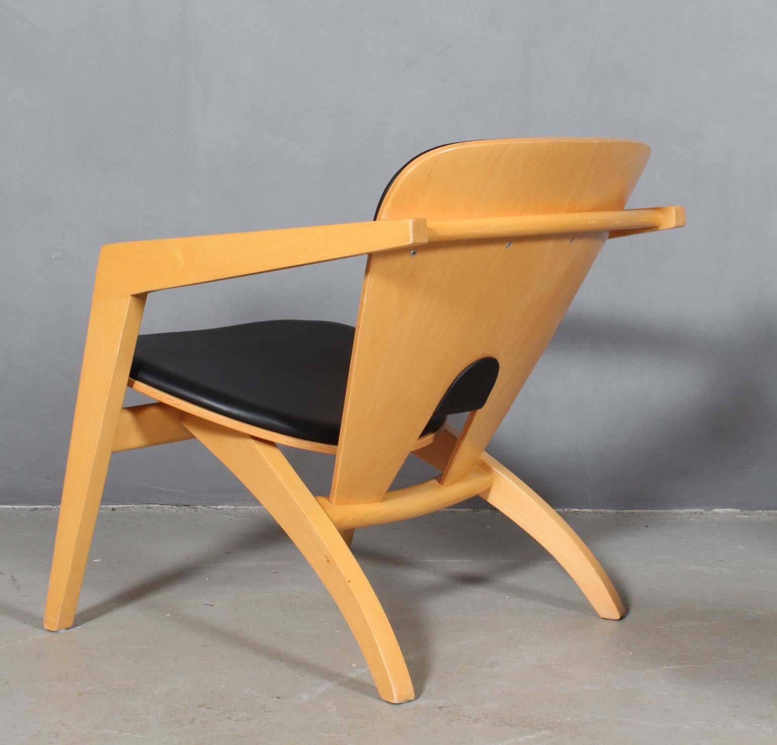 Late 20th Century Hans J. Wegner Pair of Lounge Chairs