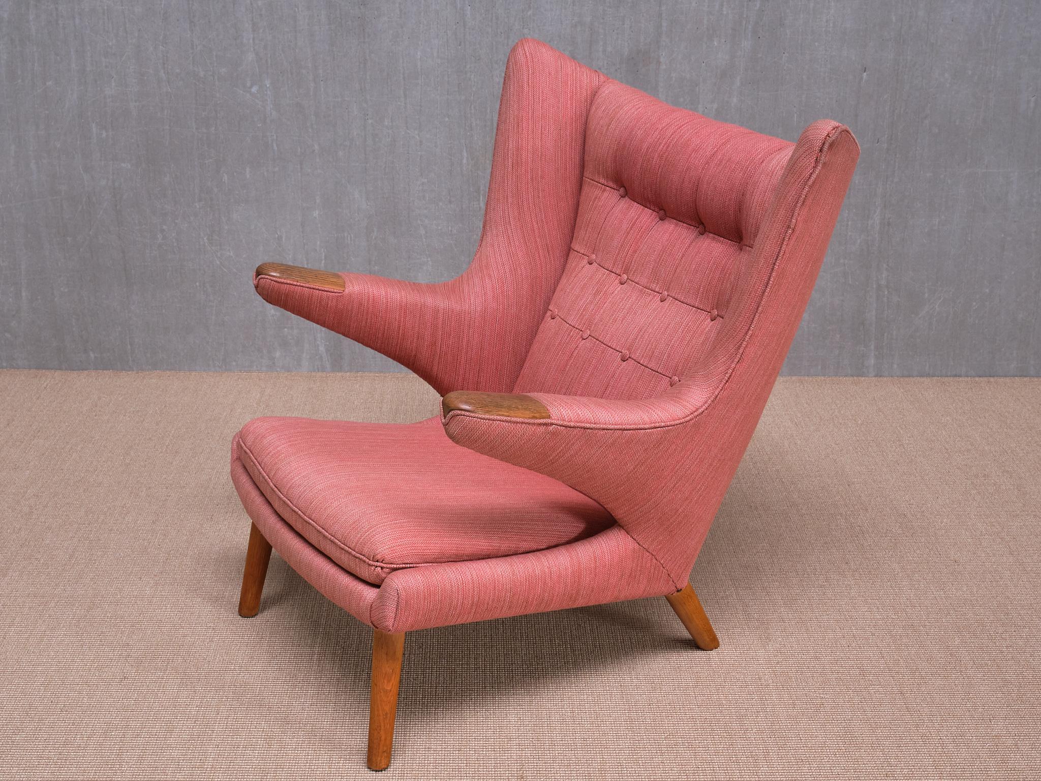 Hans J. Wegner 'Papa Bear' Armchair, A.P. Stolen, Denmark, 1963 For Sale 8
