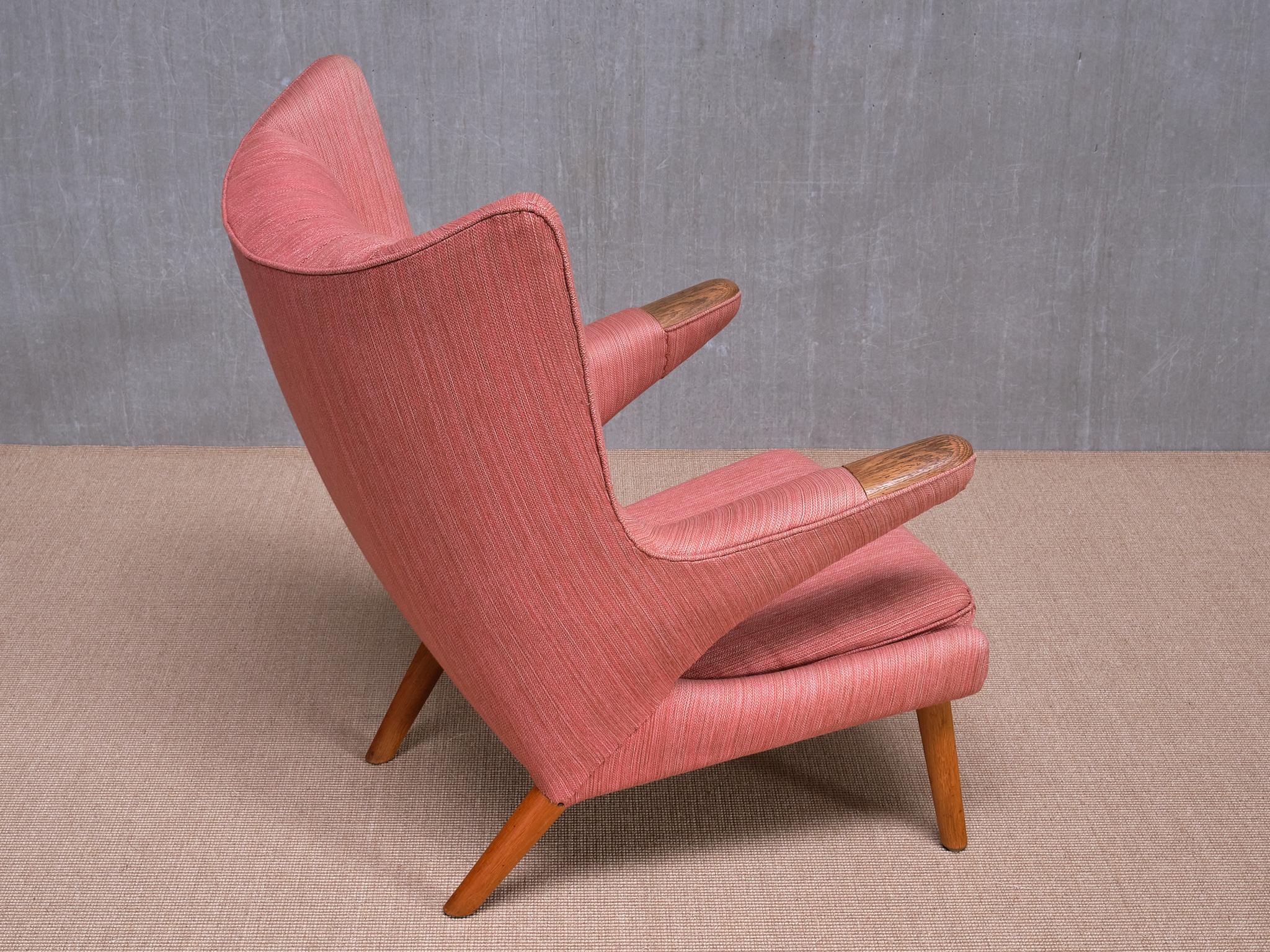 Scandinavian Modern Hans J. Wegner 'Papa Bear' Armchair, A.P. Stolen, Denmark, 1963 For Sale