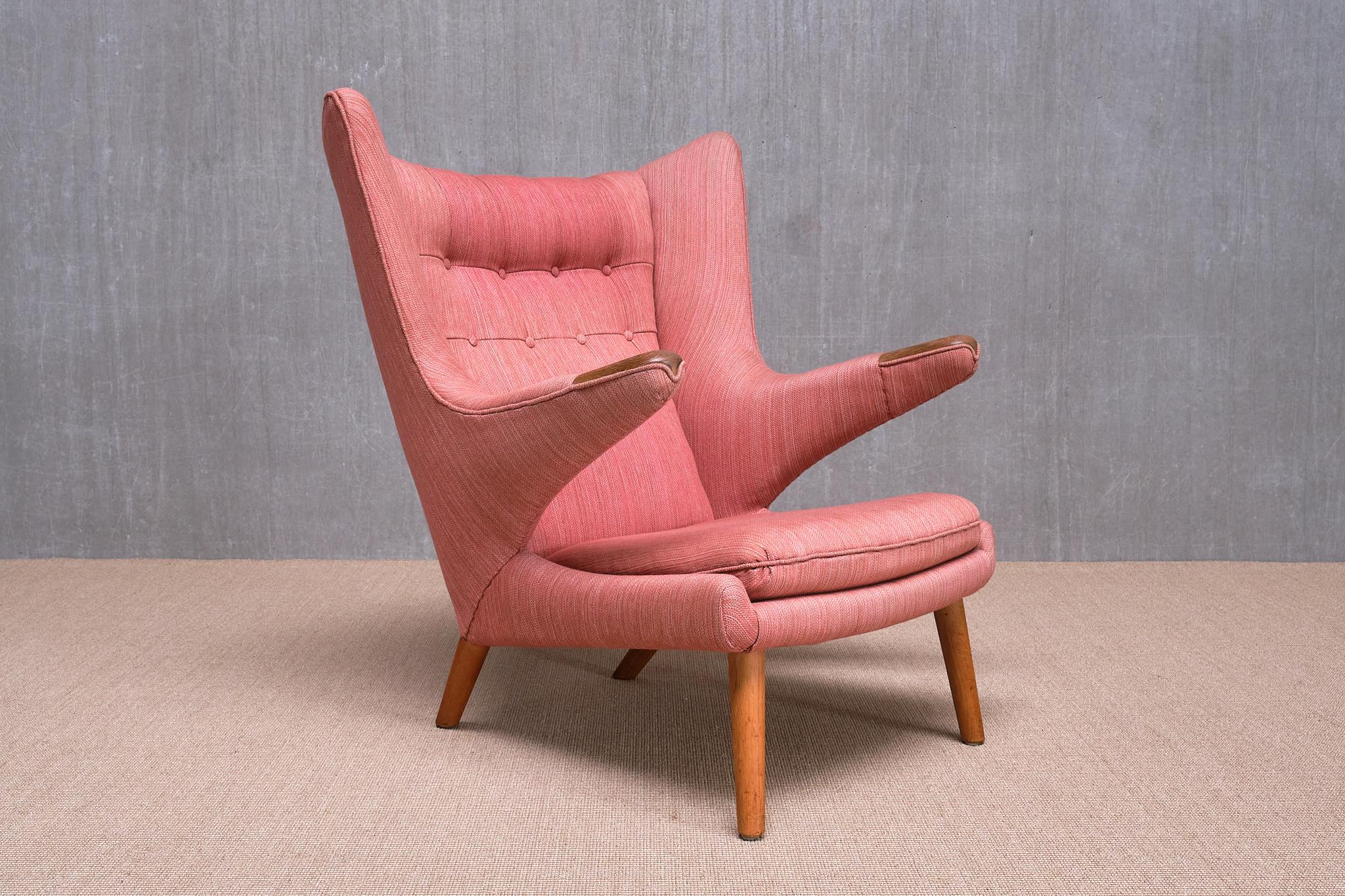 Hans J. Wegner 'Papa Bear' Armchair, A.P. Stolen, Denmark, 1963 For Sale 1