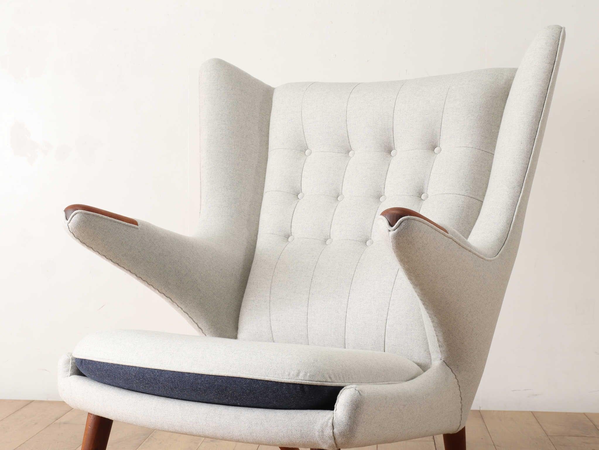 Hans J. Wegner Papa Bear Chair AP19 for AP Stolen For Sale 6