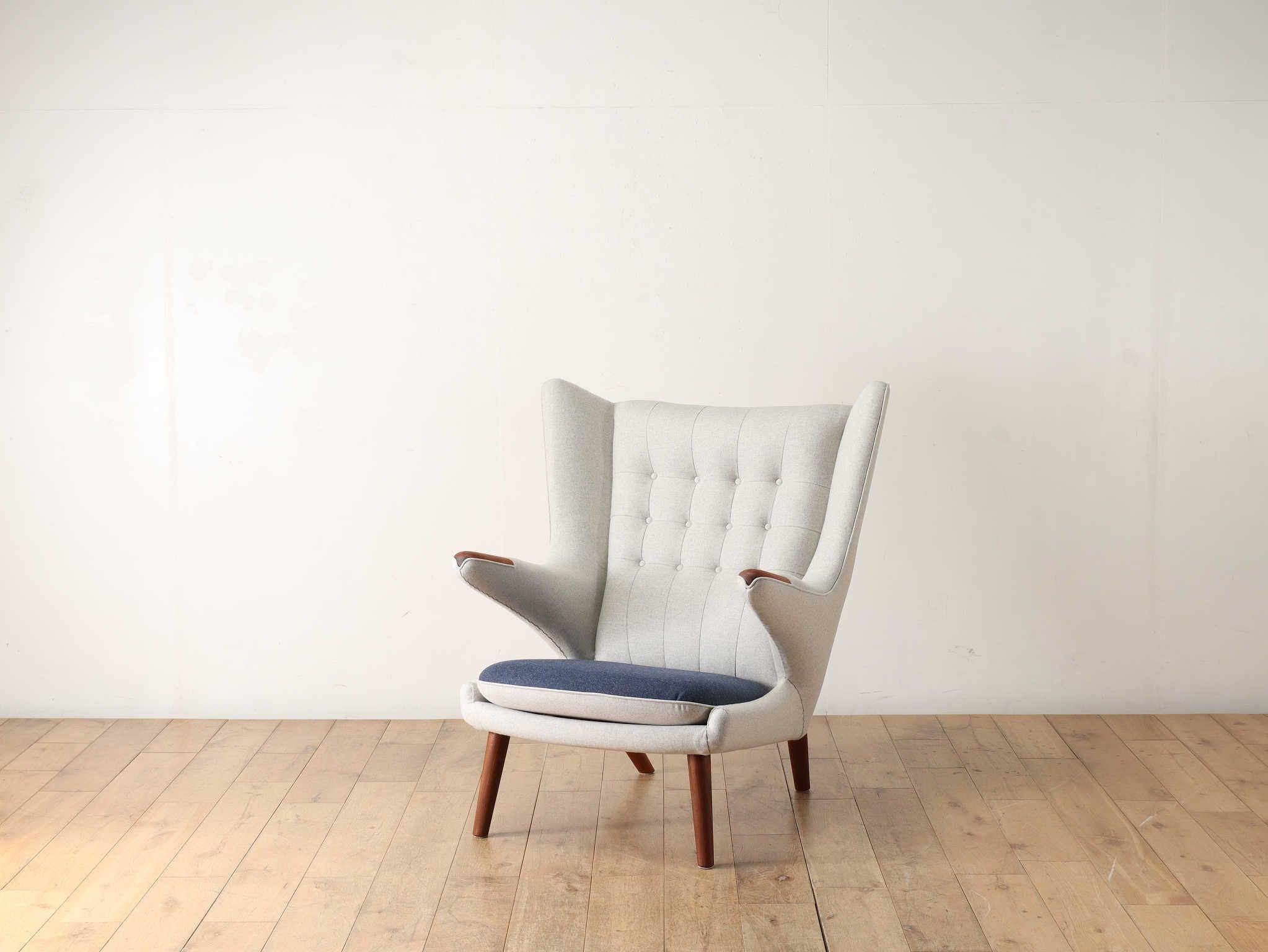 Mid-Century Modern Hans J. Wegner Papa Bear Chair AP19 for AP Stolen For Sale