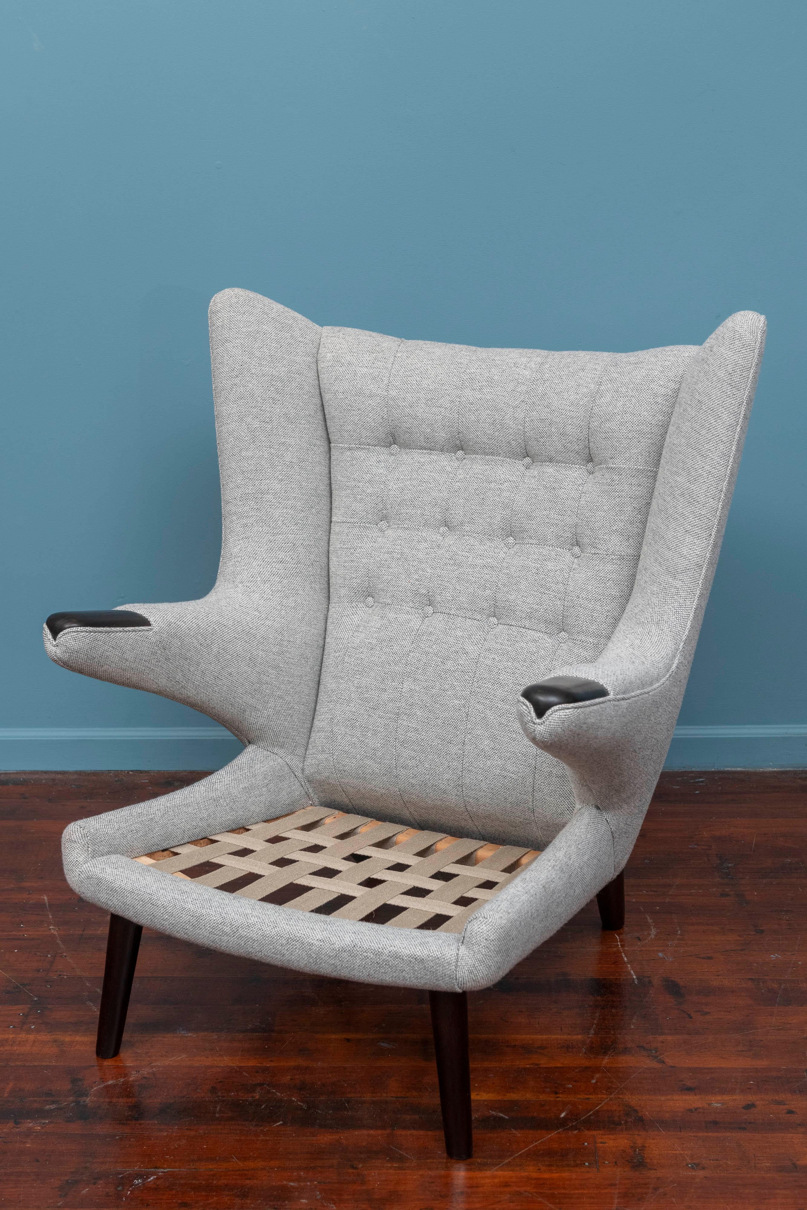 Hans J. Wegner Papa Bear Chair for AP Stolen For Sale 7