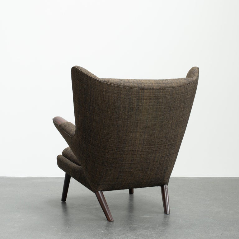 Scandinavian Modern Hans J. Wegner Papa Bear Chair for A.P. Stolen For Sale