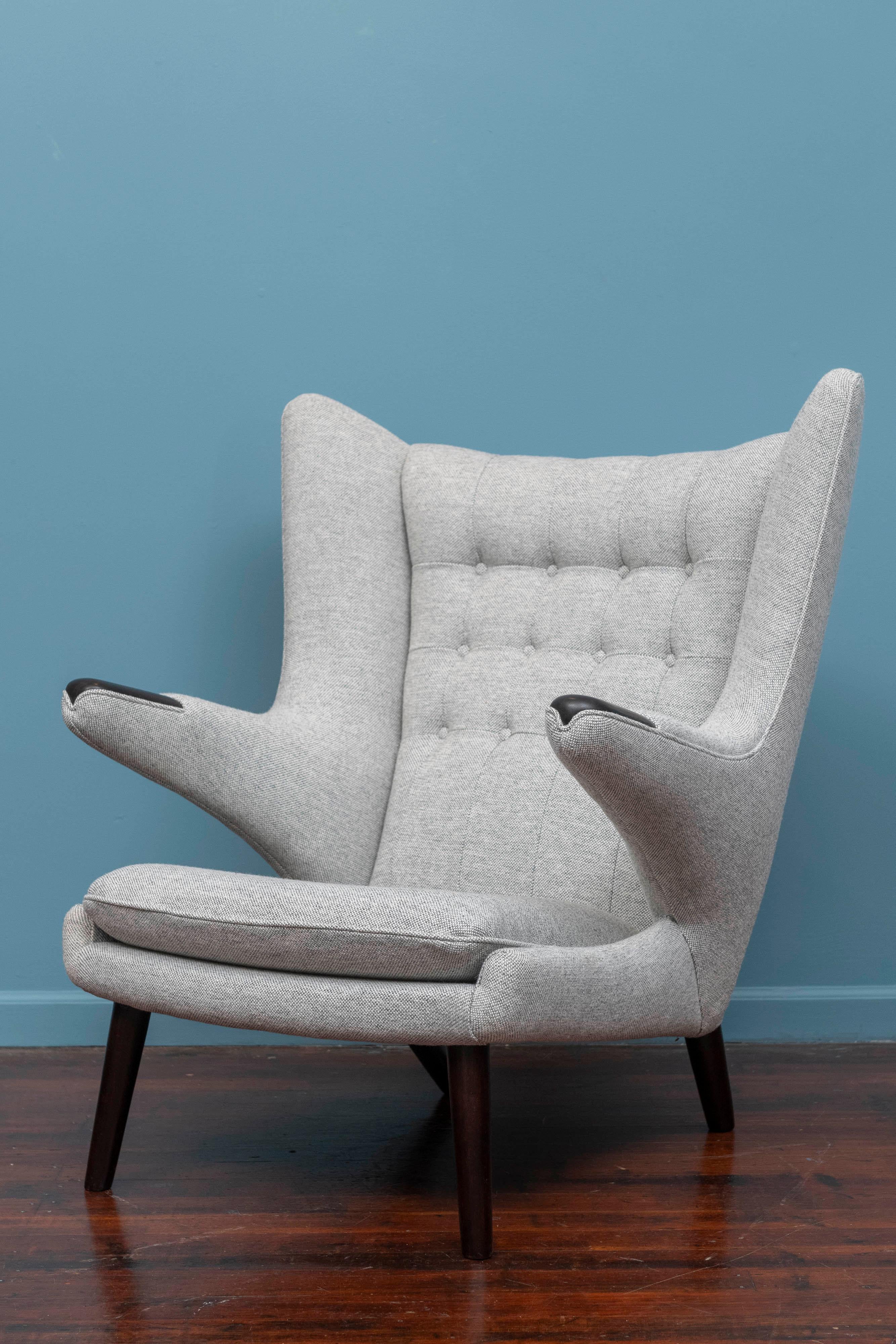 Hans J. Wegner Papa Bear Chair for AP Stolen In Good Condition For Sale In San Francisco, CA