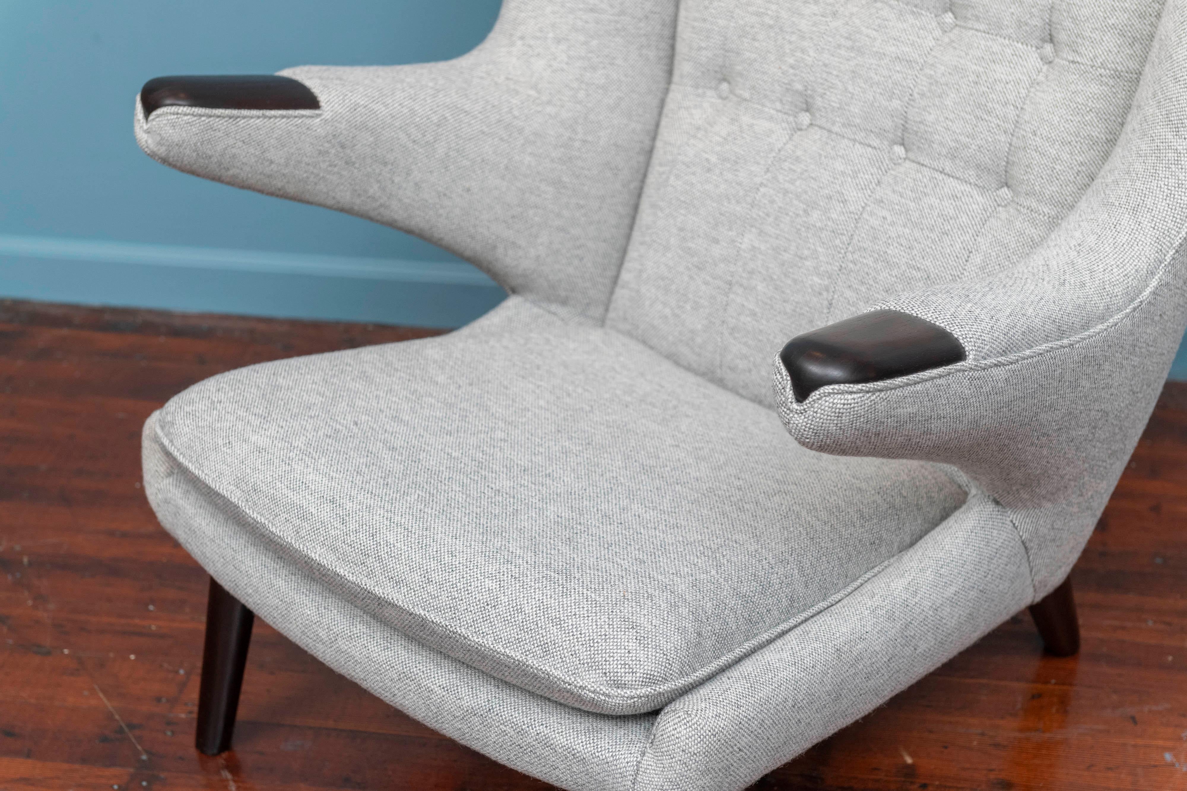 Mid-20th Century Hans J. Wegner Papa Bear Chair for AP Stolen For Sale