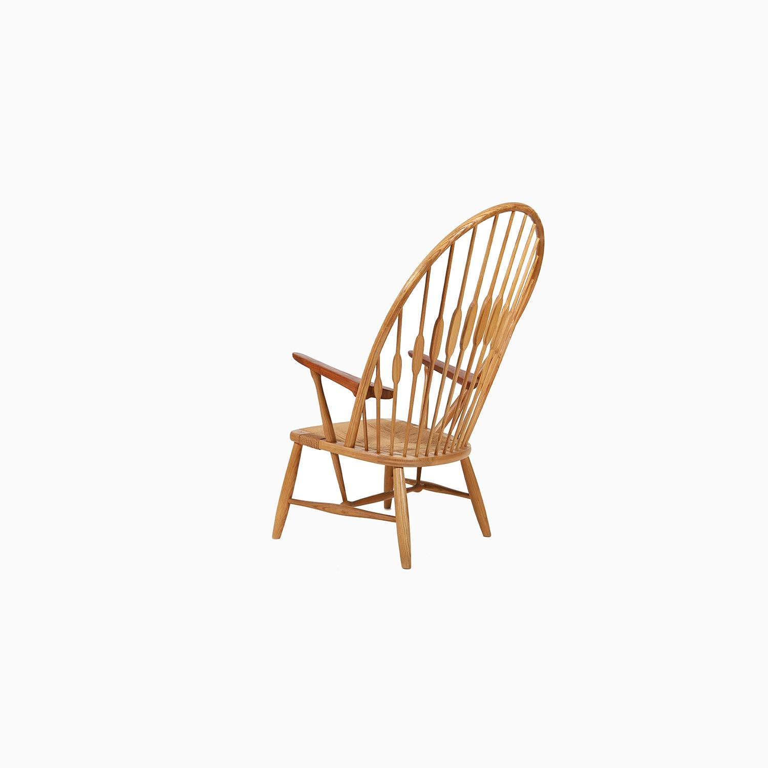 20th Century Hans J. Wegner Peacock Lounge Chair For Sale