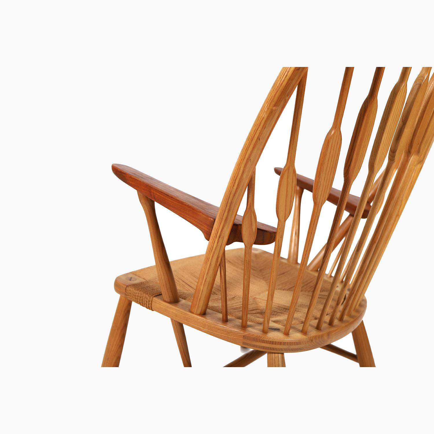 Hans J. Wegner Peacock Lounge Chair For Sale 1
