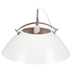 Hans J. Wegner Pendant in white aluminium