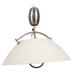 Hans J. Wegner Pendant in white aluminium