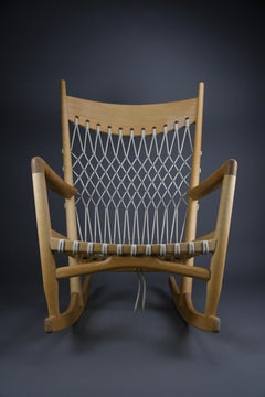 Hans J. Wegner PP124 Rocking Chair - 1984 - PP Møbler, Danemark