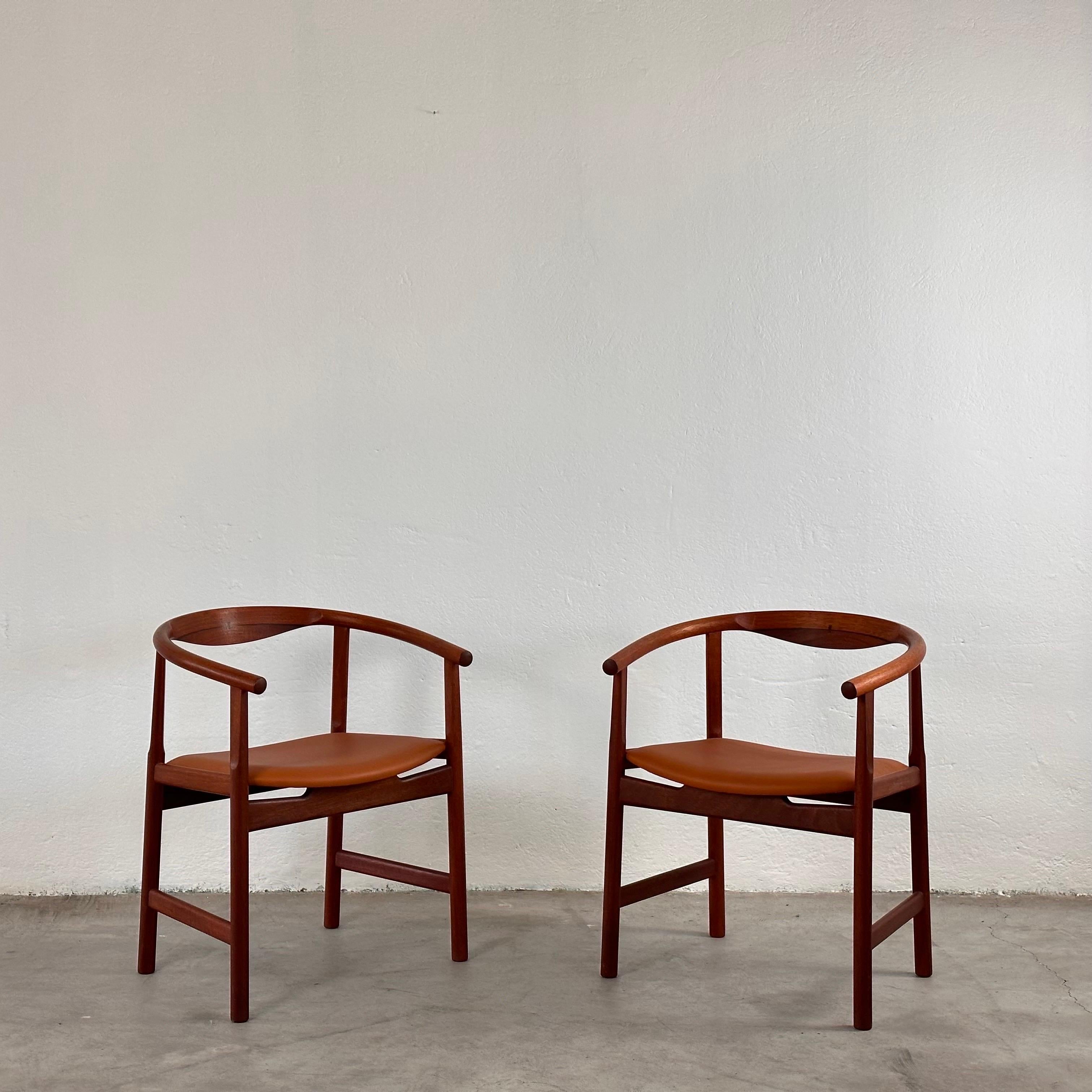 Hans J. Wegner PP203 Dining Room Chairs for PP Møbler Denmark, 1969 In Good Condition For Sale In Brescia , Brescia