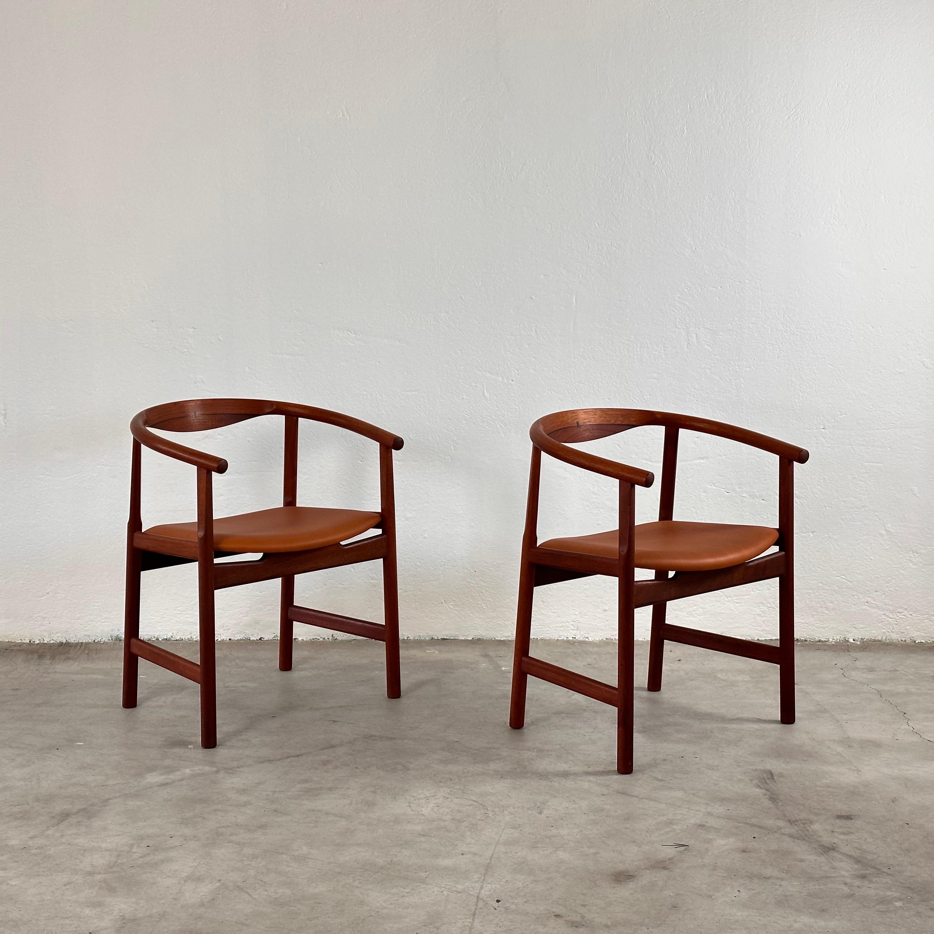 Late 20th Century Hans J. Wegner PP203 Dining Room Chairs for PP Møbler Denmark, 1969 For Sale