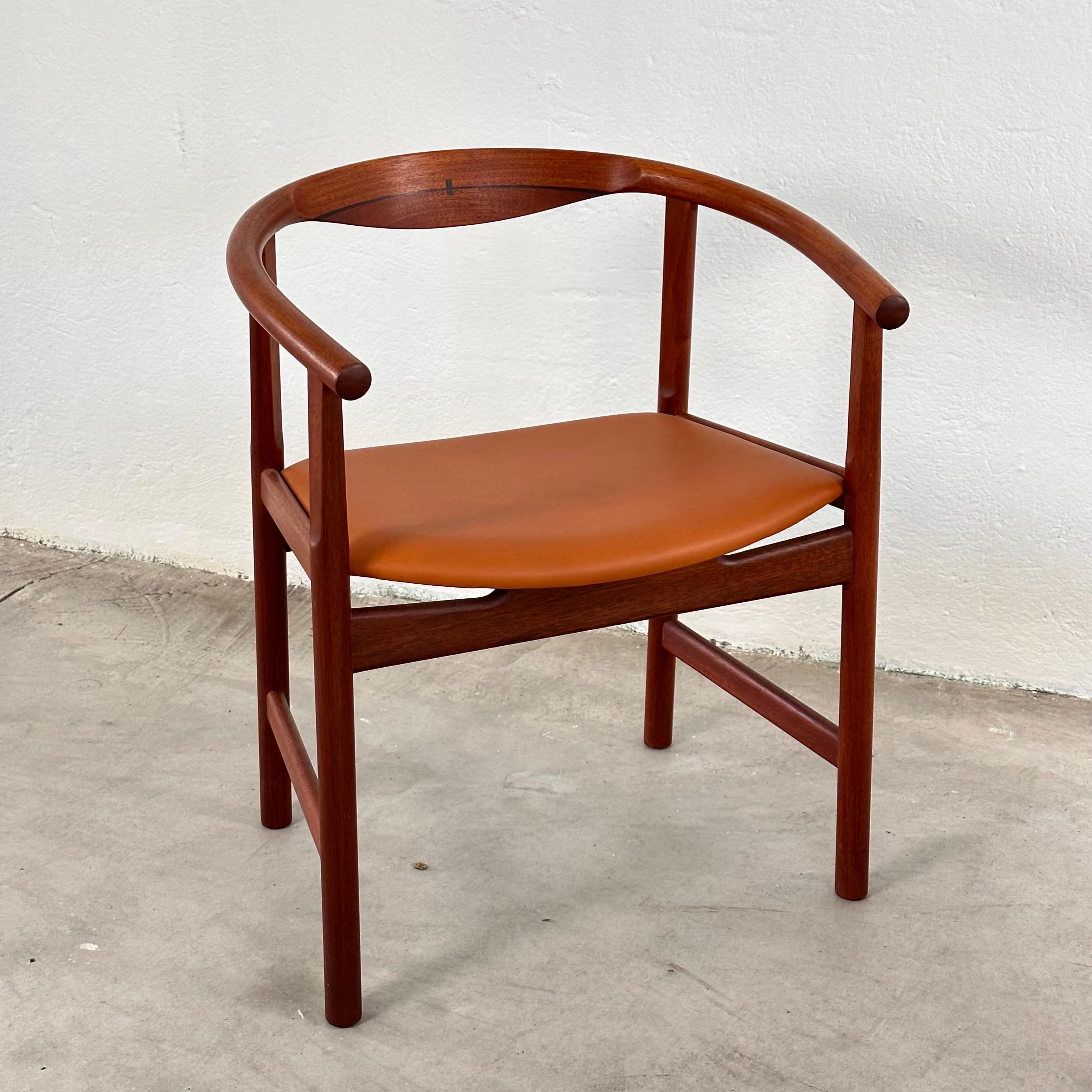 Oak Hans J. Wegner PP203 Dining Room Chairs for PP Møbler Denmark, 1969 For Sale