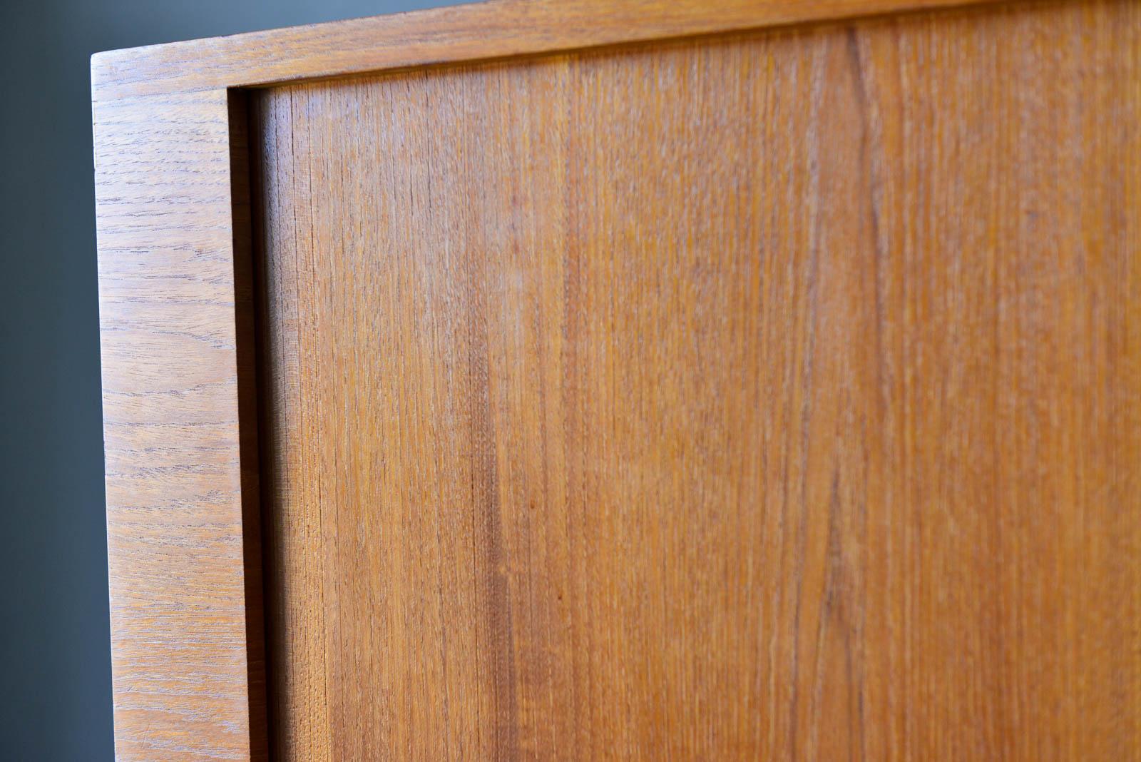 Hans J. Wegner 'President' Tambour Door Credenza, ca. 1960 5