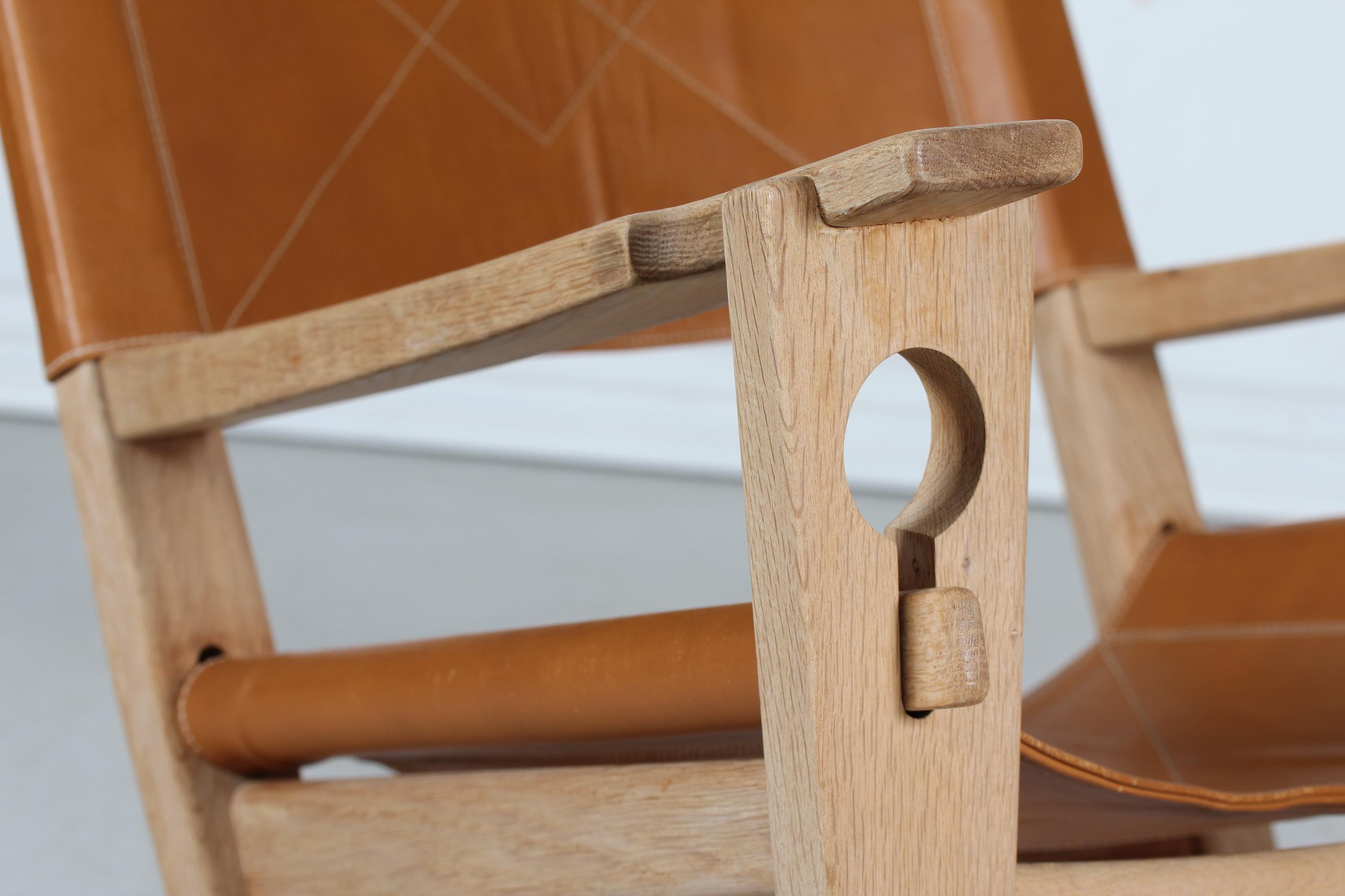 Mid-Century Modern Hans J. Wegner Rocking Chair GE 673 