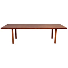 Hans J Wegner Rosewood Coffee Table by Andreas Tuck, 1950s