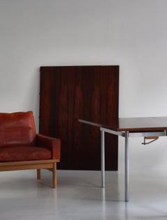 Hans J. Wegner Rosewood Dining Table "AT-321" by Andreas Tuck, Denmark, 1960s