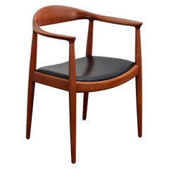 Sedia rotonda Hans J. Wegner