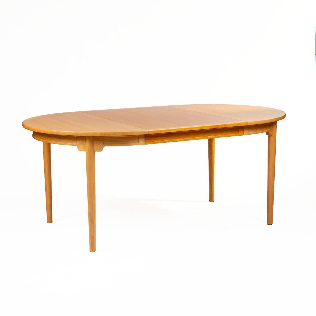 Table de salle à manger ronde PP76 en merisier de Hans J. Wegner Bon état - En vente à Kastrup, DK
