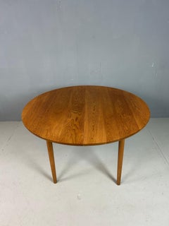 Hans J. Wegner Round PP70 Extendable Dining Table for Andreas Tuck, Denmark 1970