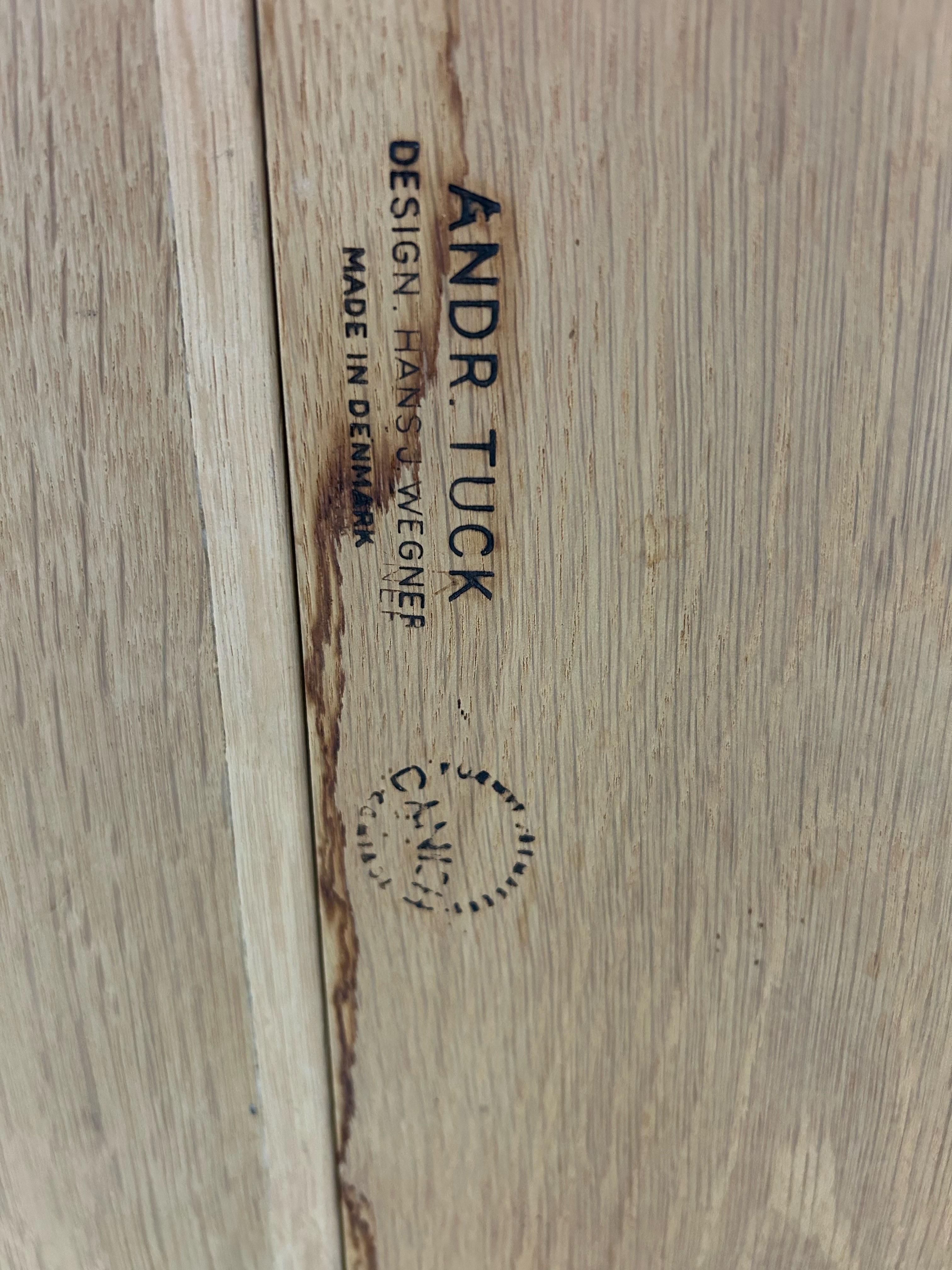 Hans J. Wegner Round PP70 Extendable Dining Table for Andreas Tuck, Denmark 1970 For Sale 2