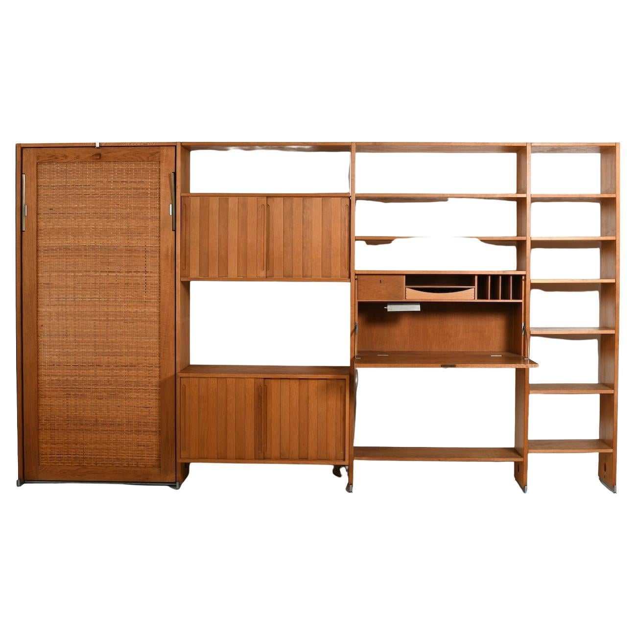 Hans J. Wegner Ry-100 in Oak with Murphy Bed 1960s