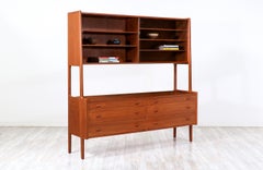 Expertly Restored - Hans J. Wegner RY-20 Teak Credenza with Glass Doors