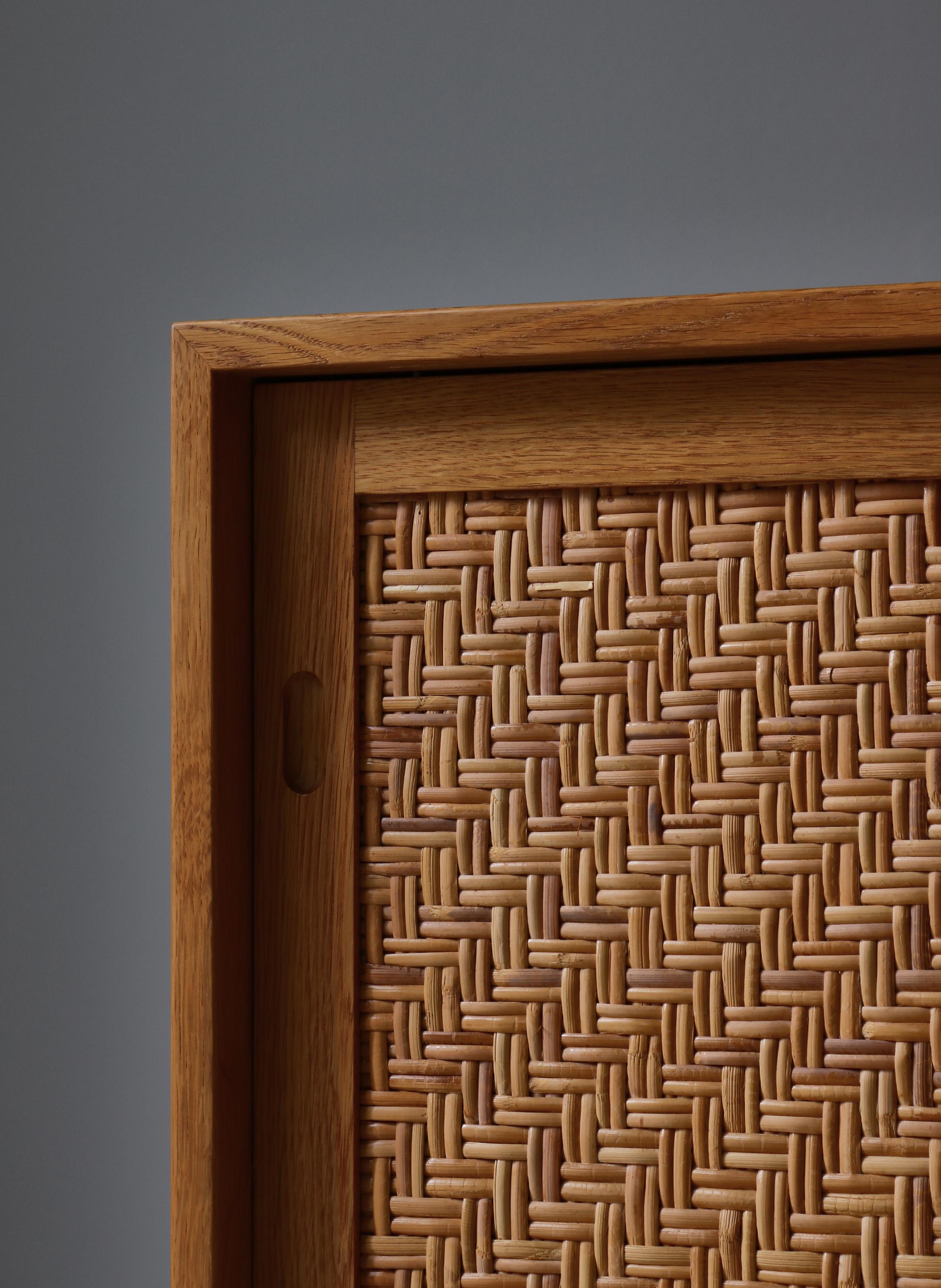 Rattan Mobiletto basso Hans J. Wegner 