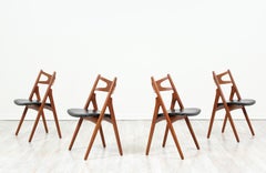 Hans J. Wegner "Sawbuck" CH-29 Dining Chairs for Carl Hansen & Søn