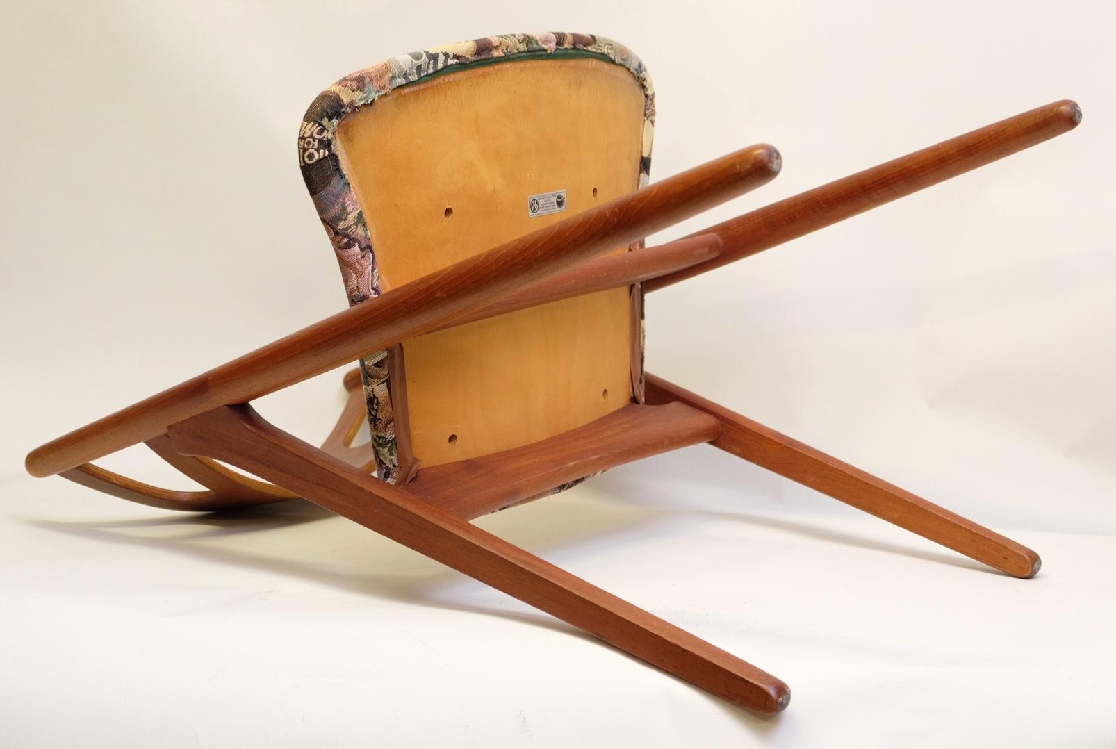 Hans J. Wegner Mid-Century Sawbuck Dining Chair CH29 Teak for Carl Hansen & Son For Sale 11