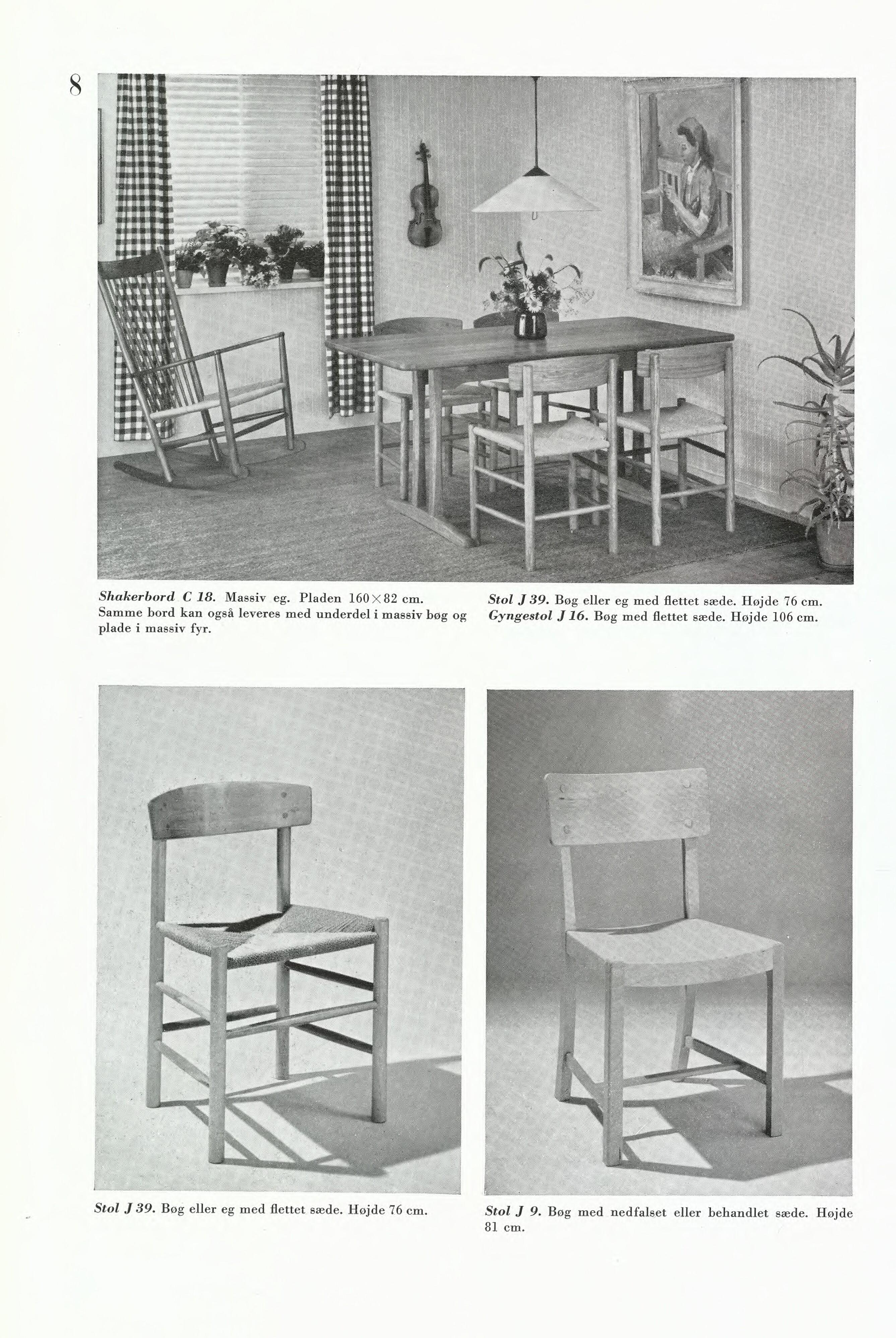 Hans J. Wegner Scandinavian Modern Rocking Chair Model J16 for FDB Mobler, 1966 2
