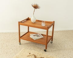 Hans J. Wegner Serving Trolley Manufactured by Andreas Tuck, 1960s Denmark