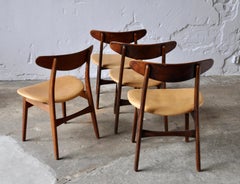 Hans J. Wegner, Set of 4 CH30 Chairs, Denmark, 1960s