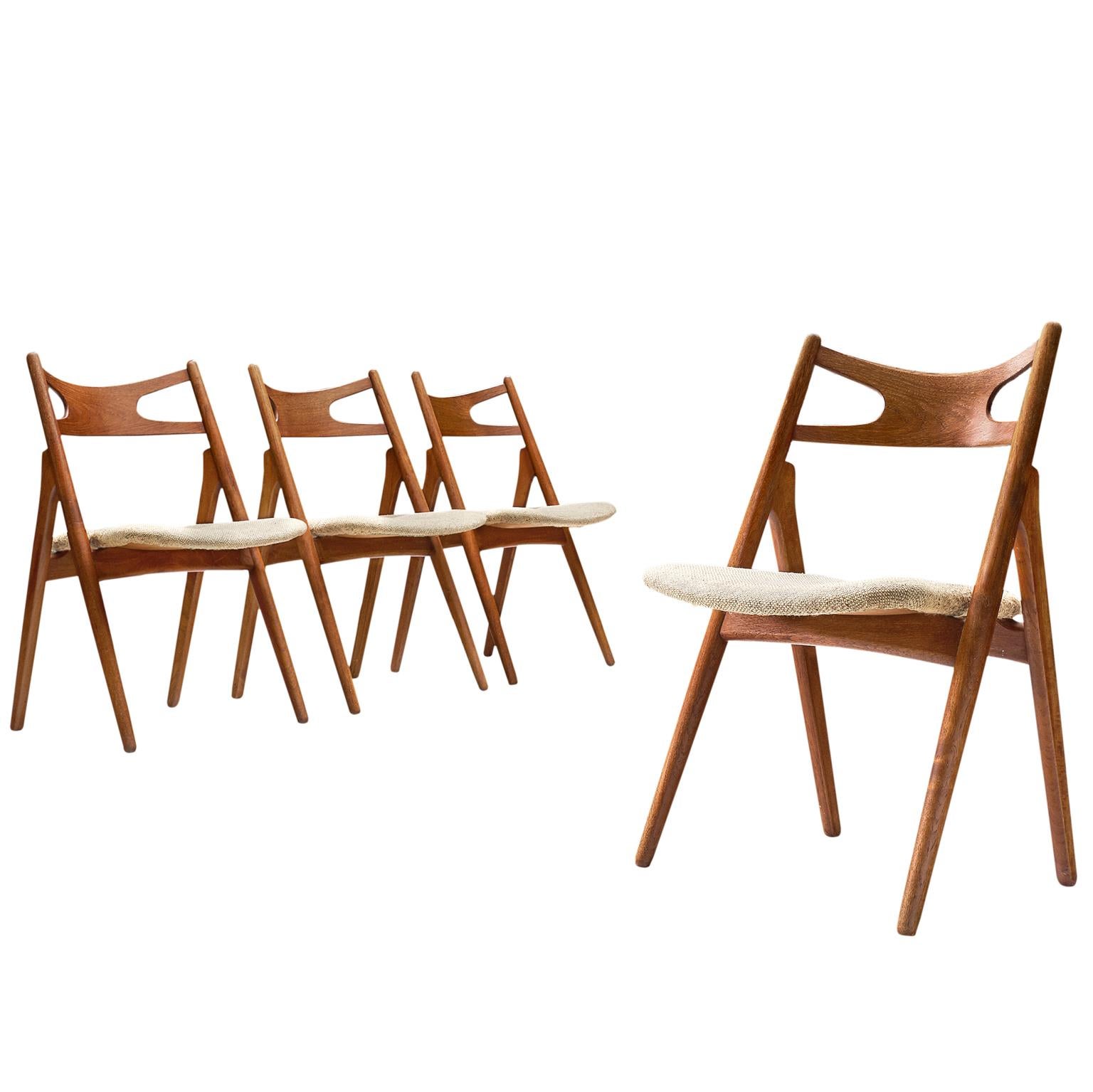 Hans J. Wegner Sawbuck Chairs