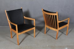 Hans J. Wegner Set of Two Lounge / Armchairs, Model 1788, Fritz Hansen