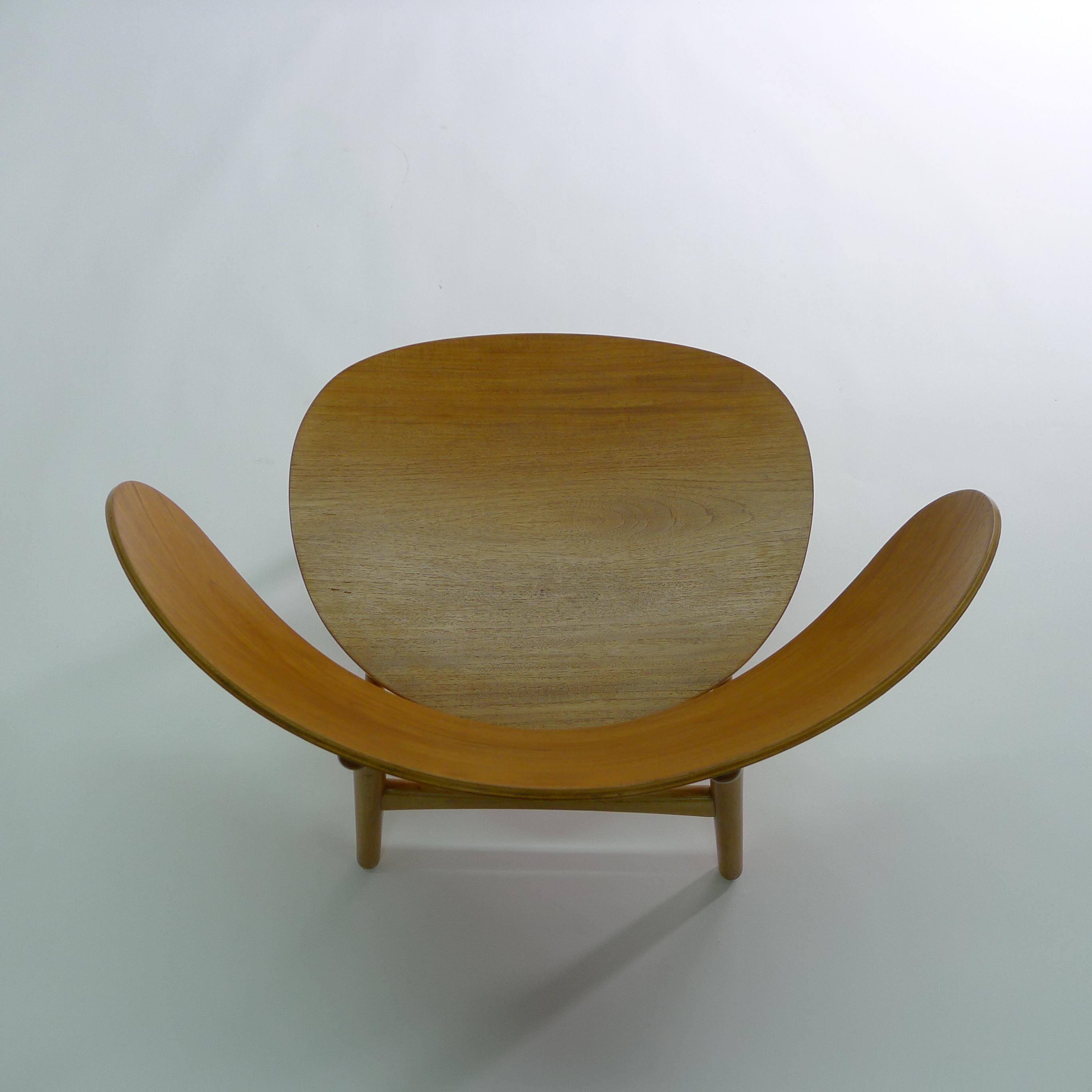 Hans J Wegner Shell Chair, Model Fh1936, Made by Fritz Hansen, Design, 1948 5
