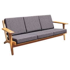 Hans J. Wegner sofa model GE-290 for Getama Gedsted Denmark
